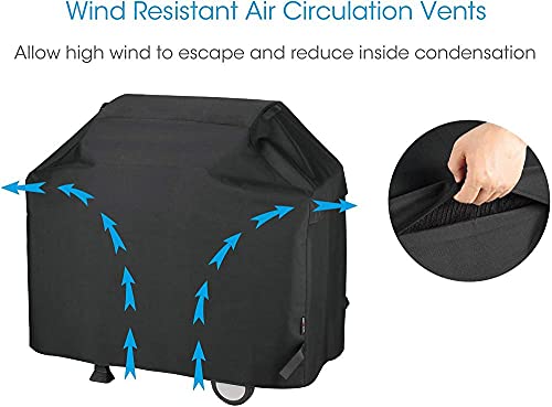 WORDOU Heavy-duty waterdichte barbecue gas grill cover 65 inch barbecue cover speciale anti-fading en ultraviolet… - Image 6