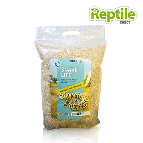 PETBLIS Prorep Snake Life Lignocel Substrate, 10 Litre