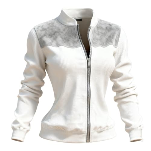 Chaqueta informal con cremallera ligera que sustituye al suéter pesado