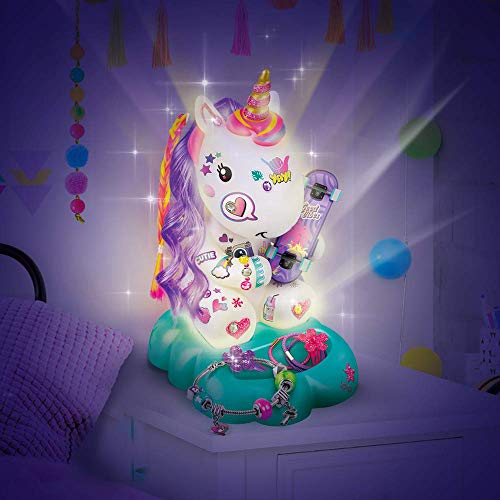 Lampe licorne à décorer, cadeau créatif idéal pour anniversaire