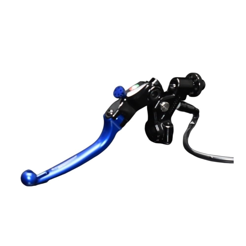 Gwearu Blue Clutch Lever Motorcycle Labor-Saving Clutch Lever Accessories Brake Levers Aluminum Alloy For 22Mm Handlebars