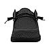 HEYDUDE Men's Wally Sox Micro Total Black Size 11 | Men's Slip On Shoes | Comfortable & Light-Weight