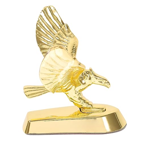 Beatifufu 1Pc Eagle Badge for Motorcycle Hood Decoration Durable Design Eye Catching Custom Decor for Bikes Fit Front Ornament