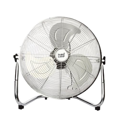 Ventilador Industrial Libis 100w Cromo 52d 3 Velocidades 54x56x22 Cm