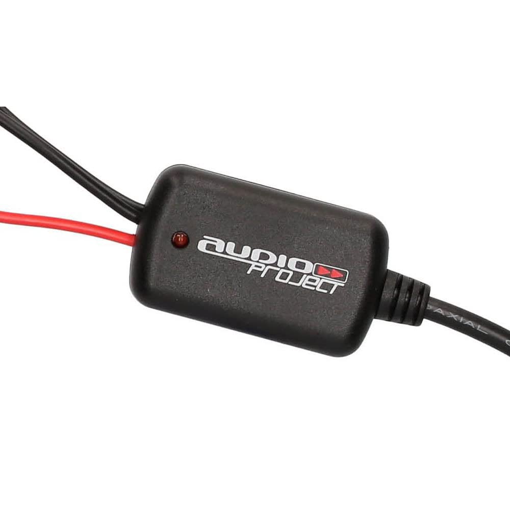 Audioproject A393 – Autoradio DAB splitter antenna amplificatore SMA su DIN antenna splitter autoradio radio digitale DAB+ Plus adattatore auto spina