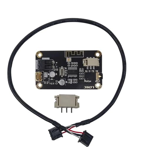 DollaTek Module de Réception Bluetooth, Récepteur Audio Portable AS1711BT DC 5-35V Sans Fil pour Casque Bricolage et Stéréo Maison