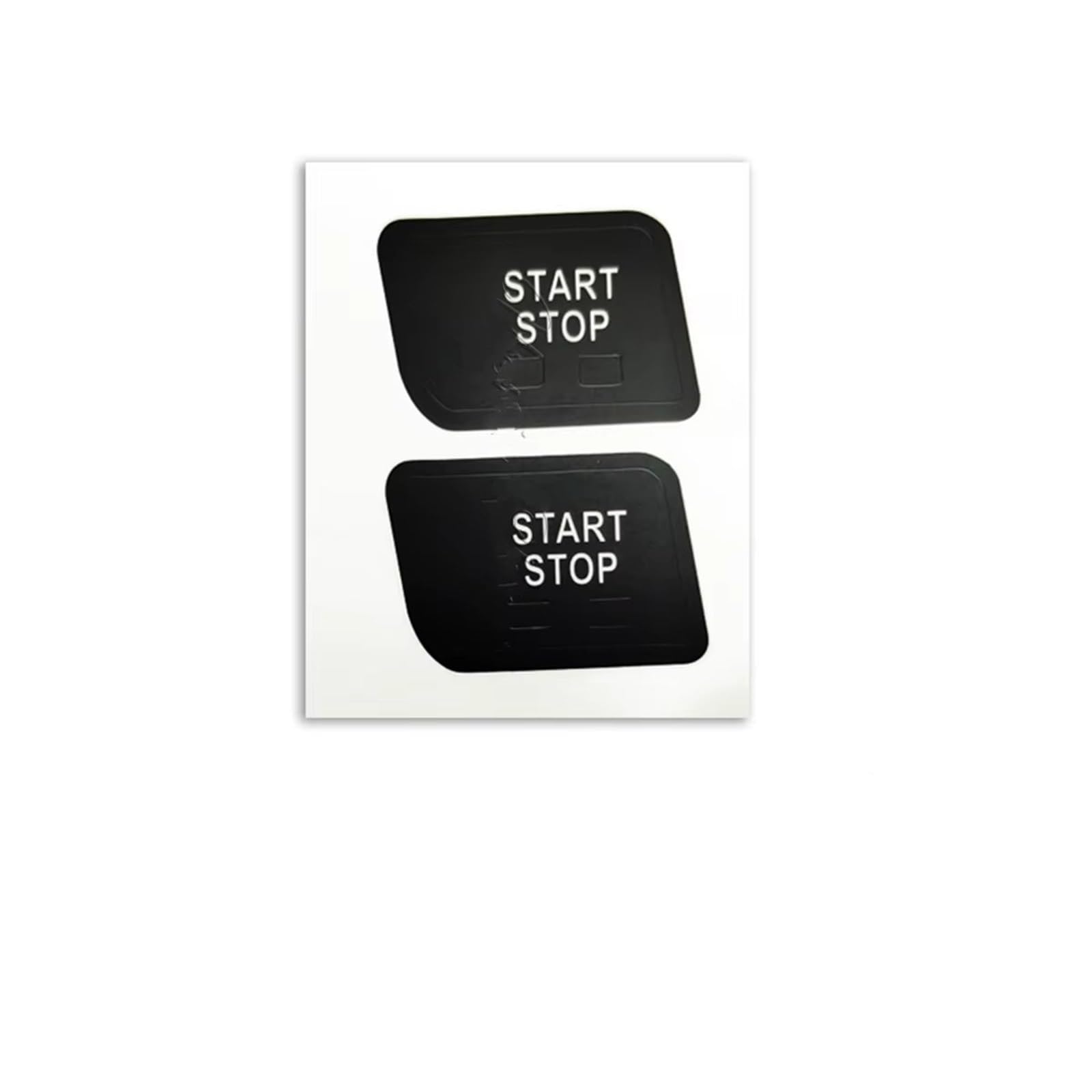 Button Trim Compatible with Vauxhall for Astra for GTC 2009-2015 Car Switch Button Sticker Climate Radio Panel Repair(Ignition)