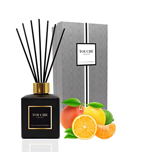 Difusor de varillas natural aroma cítrico 140 ml miniatura 1