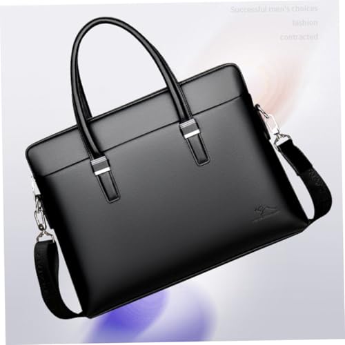 Sacoche ordinateur portable cuir de vachette élégante et résistante pour homme actif - 6