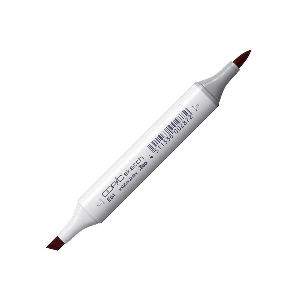 Copic Sketch Coloured Marker Pen - (E-49) Dark Bark, For Art & Crafts, Colouring, Graphics, Highlighter, Design, Anime, Professional & Beginners, Art Supplies & Colouring Books — view 162