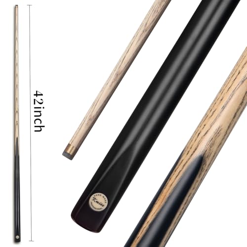 Kmise Taco de Billar de 42 Pulgadas Madera Set de 6 Negro miniatura 2