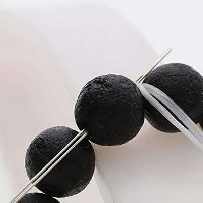 The Beadsmith Big Eye Beading Needles, 2.125 inches, 4 per Card, Sharp Points, Use for General Sewing, Weaving and Embroidery, Very Easy to Thread