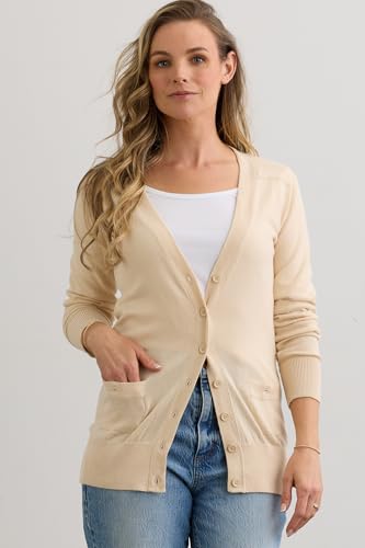 Image of Fair Indigo Fair Trade Organic Boyfriend Cardigan