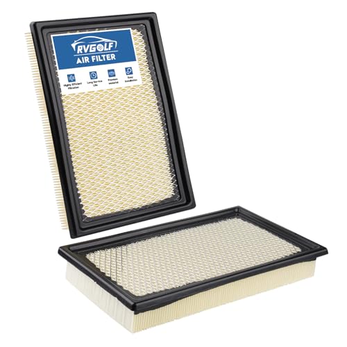 Image of 2PCS Engine Air Filter Fit for Taurus 2013-2017, Explorer (Gas) 2011-2022, CX-9 2008-2015, MKT 2010-2019 Air Filter Replacement Engine Filter Automotive Accessories# CA10242 7C3Z9601A