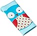 Skip Hop Baby Zoo Little Kid and Toddler Fold and Go Non-Slip, Food-Grade Silicone Placemat, Multi, Otis Owl