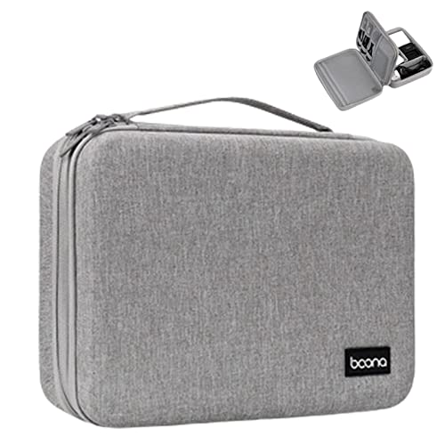 Gujugm Bolsa de Almacenamiento organizadora de Cables - Bolsa organizadora de Accesorios electrónicos - Organizador de Cables Almacenamiento Accesorios electrónicos Organizador para Cable, Cargador Cover