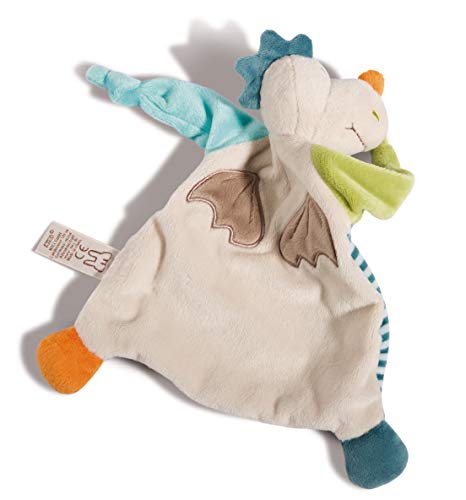 NICI Schmusetuch Drache Dragilu ca. 25x25cm, Schnüffeltuch für Babys zum Trösten, Einschlafen und Kuscheln – Ansicht 2