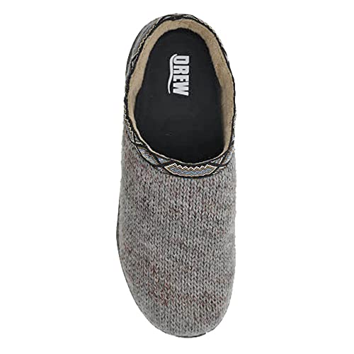 Drew Men's Relax Non-Slip Fabric Sweater Knit Slippers With Support 13 6E Us #TOP1