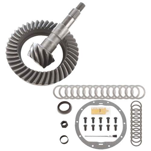 4.10 RING AND PINION & INSTALL KIT - COMPATIBLE WITH GM 8.6 10 BOLT - 99-08