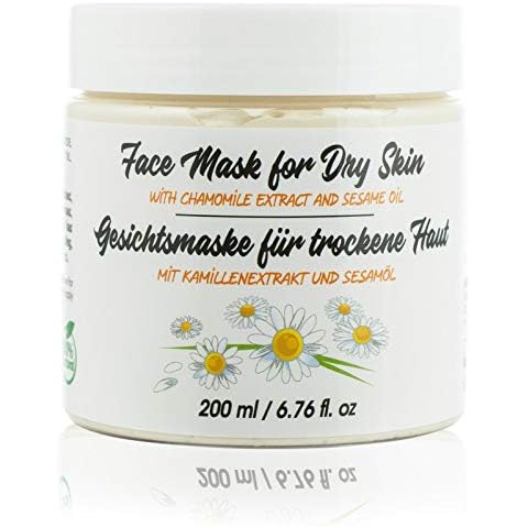 Mascarilla Facial de Arcilla Hidratante Natural con Manzanilla, Caolín y Aceite de Sésamo Cover