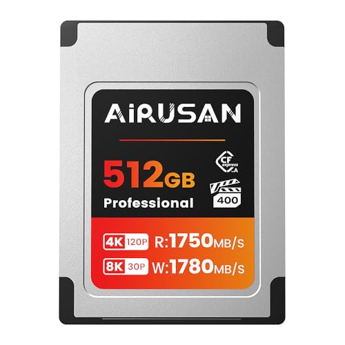 512GB CFexpress 4.0 Type A�J�[�h �ő�1,750MB/�b �ǂݎ�葬�x & 1780MB/�b �������ݑ��x CFexpressType A �������[�J�[�h RAW 4K/8K�r�f�I�^��p Sony Alpha Sony FX�J����