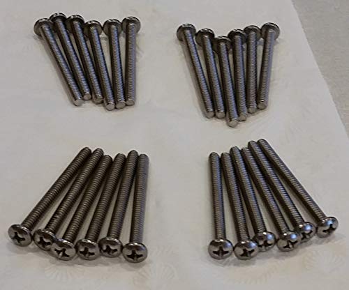 Screws, 24 Pack, Extra Long for Outlets in Tile Backsplash