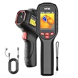 HF96 Thermal Camera with Laser Pointer, Intelligent Scene Detection, Super Resolution 240 x 240, Thermal Imaging Camera96 x 96 IR Resolution, 25 HZ Infrared Camera, -4Β°F~1022Β°F,11h Runtime