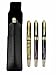 Gullor 4 PCS in Set 250 Fountain Pen Cartridge Pens in 4 Colors with Pen Pouch