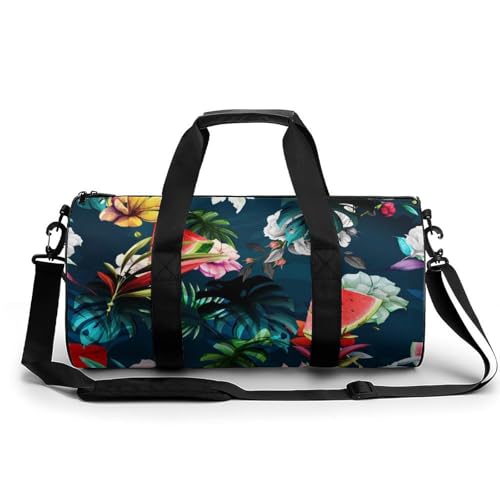 Duffel bag fleur de melon d'eau le sac de sport gym étanche pour vos affaires