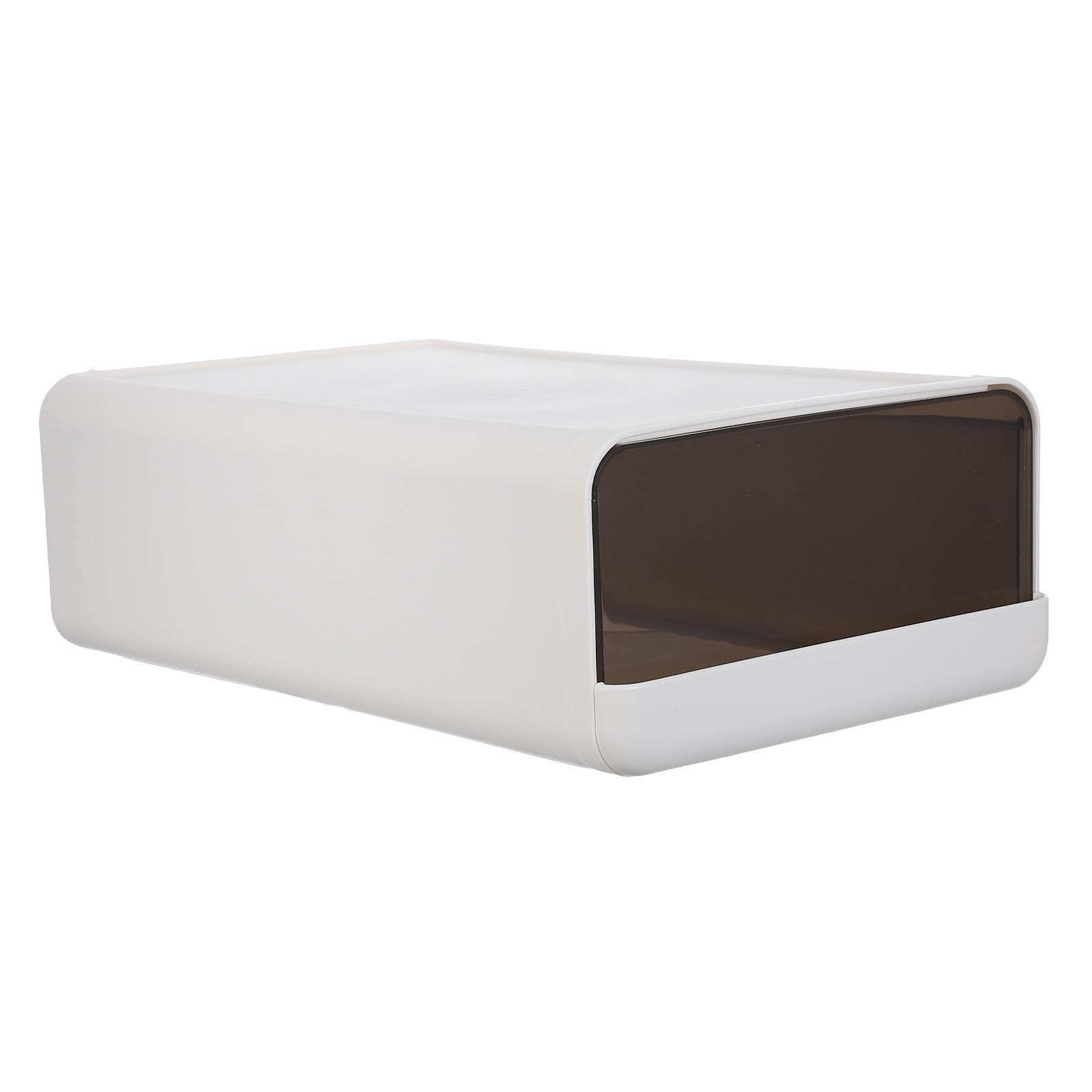 Alasum Organizador de Cajones para Ropa Interior y Pantis de Plástico Blanco Diseño Grueso y Bordes Redondeados para Maximizar Espacio en Vestidor