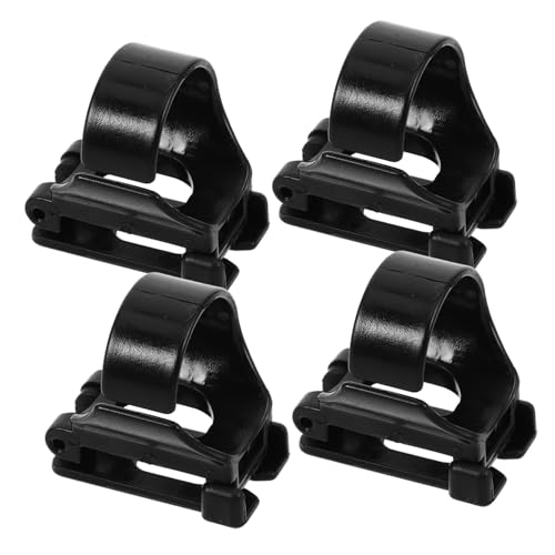 HANABASS Scuba Gear Clip 4pcs Universal Snorkel Retainer Holder Diving Goggle Buckle for Snorkeling