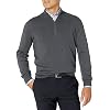Buttoned Down Men’s Supima Cotton Lightweight Quarter-Zip Sweater