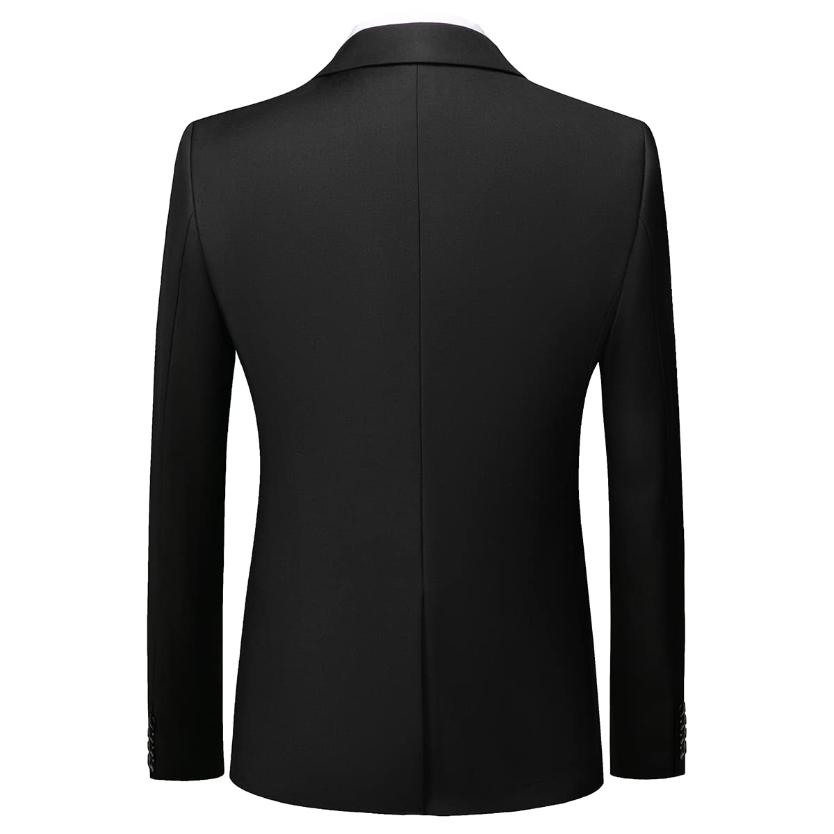 KUDORO Costume Homme 2 pièces Slim Fit Smoking Simple Poitrine à Un Bouton, Men Suits 2 Piece pour Mariage Business Fête Confort Elégant Blazer Veste et Pantalon