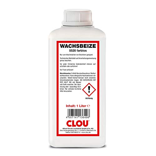 Preisvergleich Produktbild CLOU Wachsbeize Nr. 5520 farblos 1 Liter