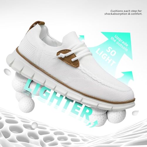 Mens Casual Loafers Shoes Slip On Fashion Walking Dress Sneakers Business Oxfords Work Lightweight Soft Sole Zapatos4