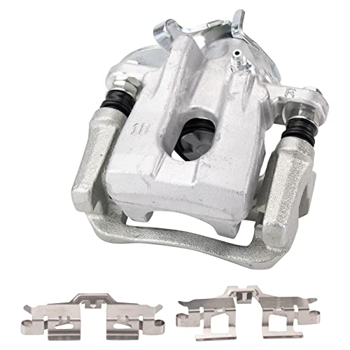 Image of TRQ Rear Right Brake Caliper w /Bracket Passenger Side | For 2010-2015 Toyota Prius
