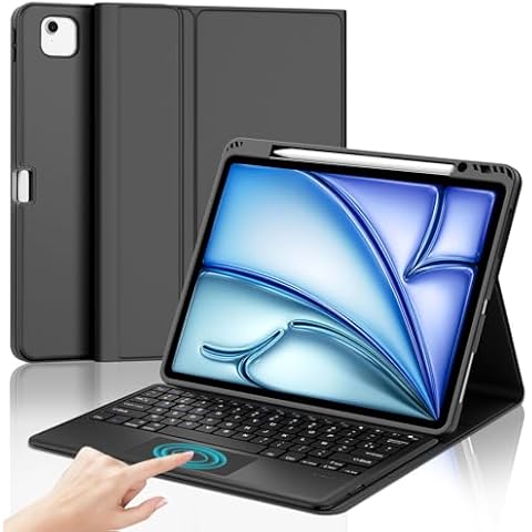 Clavier avec Trackpad JADEMALL iPad Air 13" Cover