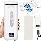 TSA Approved Battery Operated Insulin Cooler Travel Case with Temperature Display,36℉ to 68℉ Adjustable,Fast Cooling,Up to 8hrs Quiet Operation,Protable Medication Cooler for Travel,2-Year Warrnaty