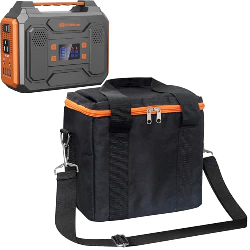 ZeroKor Portable Power Station Generator Carrying Case Compatible With R200 Power Stations (R200 Power Station Not Included) Travel Carrying for Outdoor Essentials