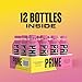 PRIME Hydration STRAWBERRY BANANA, Sports Drinks, Electrolyte Enhanced for Replenishing Fluids, 250mg BCAAs, B Vitamins, Antioxidants, Low Sugar, 16.9 Fl Oz, 12 Pack