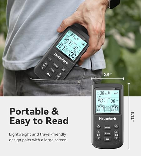 TENS Unit Muscle Stimulator for Pain Relief, EMS Massager, Dual Channel DROPS TO - image 6
