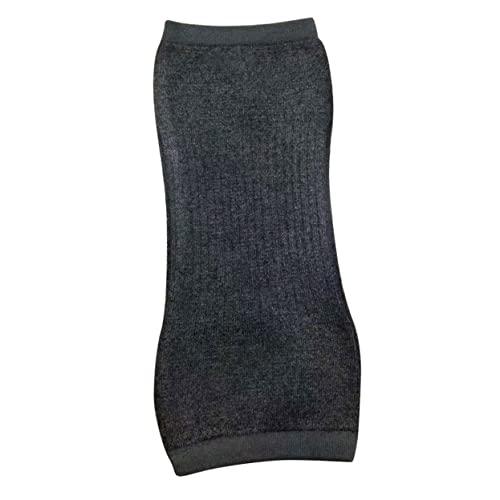 TOVINANNA 2pcs Football Knee Pads for Adults Soft Knee Warmers Kneecap Support for Sports Running Hiking Size l (grey)