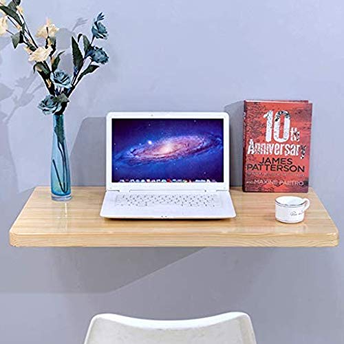 Table pliante en bois massif 80x30cm avec cadre support inox - 2