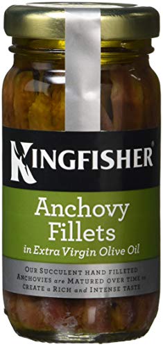 Kingfisher Anchovy Fillets in Extra Virgin Olive Oil, 100 g