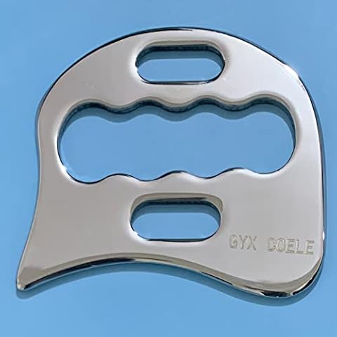 Medical Grade Stainless Steel Gua Sha Tool ,IASTM Tools,gua sha Scraping Massage Tool, for Relaxing Soft Tissue, Reduce Shoulder,Neck, Back,Leg Muscle Pain(AnTiexi-08) Cover