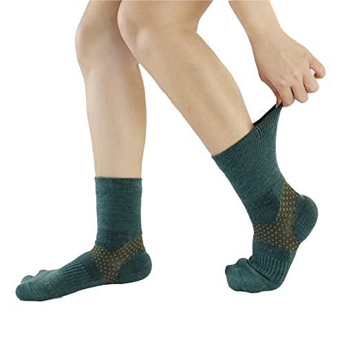 M Magic Sport Morandi Merino Wool Above Ankle Socks, Men and Women, Jogging, Hiking, Cycling