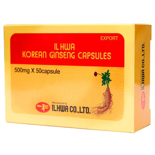 Ginseng Il Hwa 50 Cápsulas De Tongil