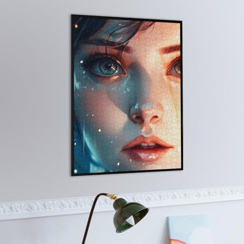 Rompecabezas para adultos de 500 piezas Dual Gaze Art para decorar tu pared 4