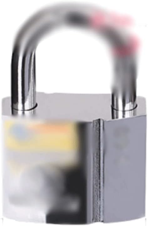Bulk Locks Solid Zinc Alloy Padlock with Key Key Lock Wide Lock Body Padlock Outdoor for Sheds School Gym Locker Toolbox Outdoor Padlock