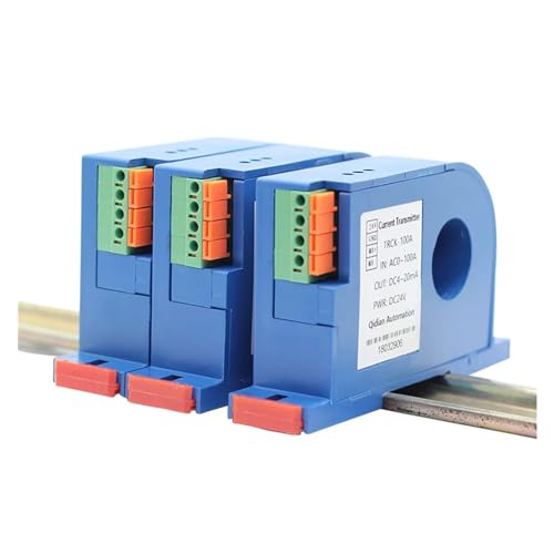 Transmisor sensor de corriente CA con salida de 0-10V para automatización estable 6